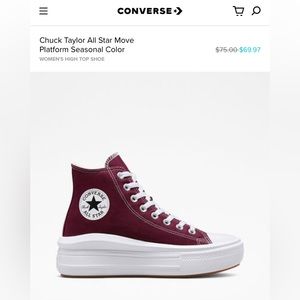 NEW IN BOX Chuck Taylor All Star Move